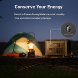 Anker 1800W Output/2400W Peak SOLIX F1500 Push Button Start Solar Generator w/ 1 200W Solar Panel for Outdoor Camping,Home,RVs