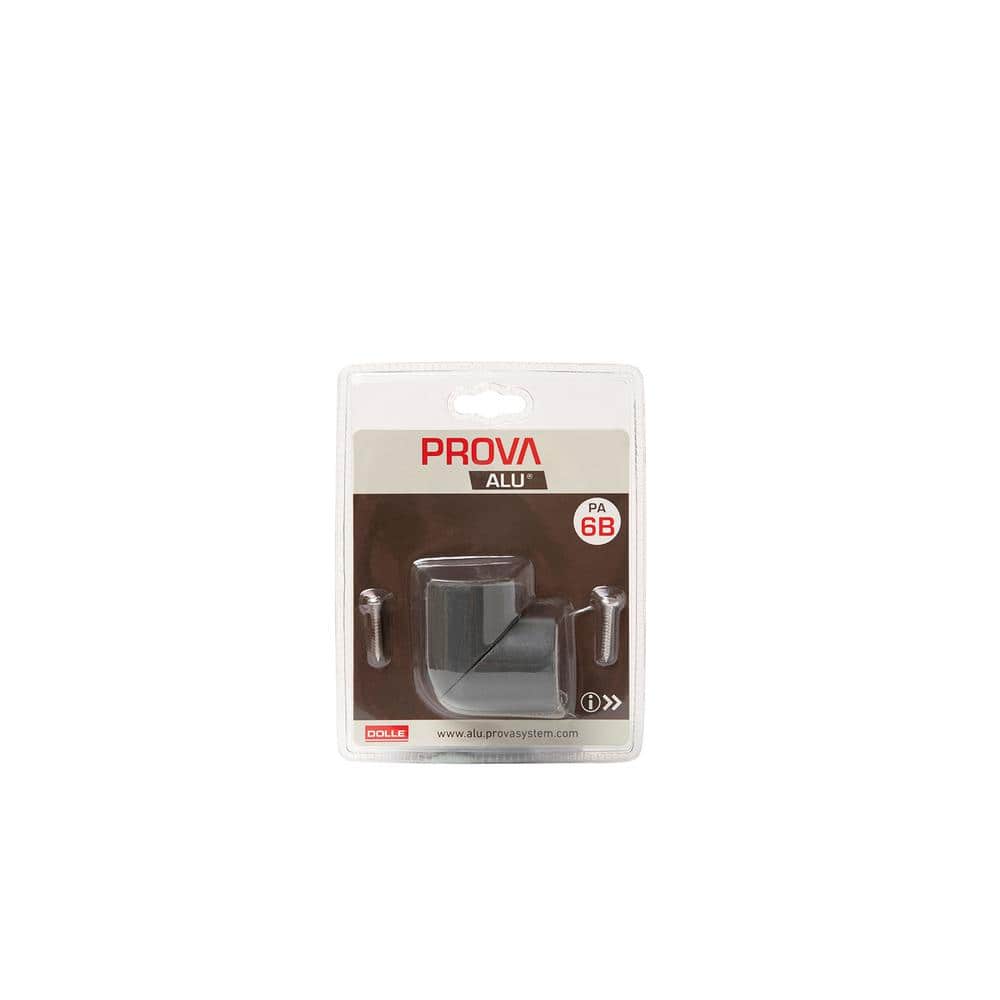 Dolle Prova PA6b Powder Coated Anthracite Handrail Elbow 1.5 in Dia