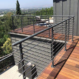 Dolle Prova PA4b 79 in. x 1-1/2 in. Anthracite Handrail