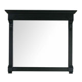 James Martin Vanities Brookfield 47.2" x 41.3" Antique Black Vanity Mirror