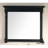 James Martin Vanities Brookfield 47.2" x 41.3" Antique Black Vanity Mirror