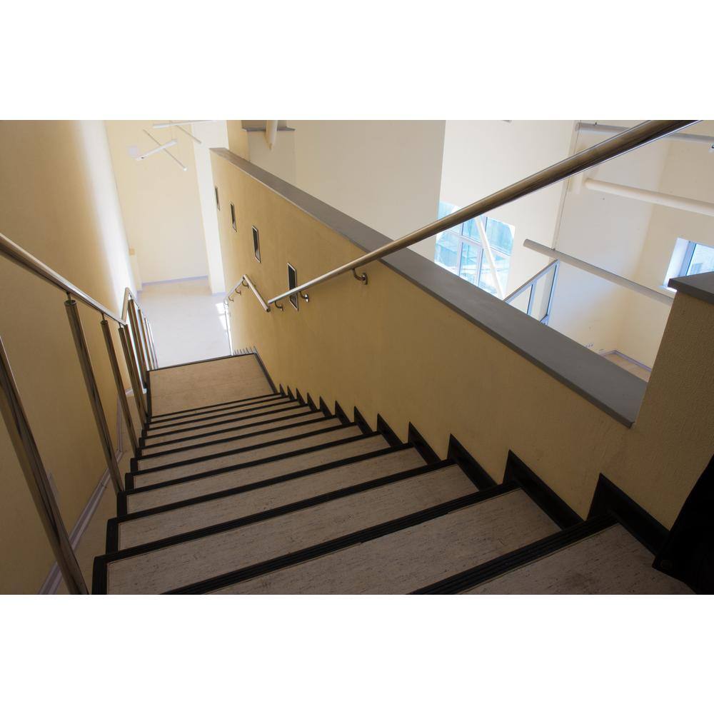 Onward 4-1/16 in. (103 mm) Antique Brass Heavy-Duty Aluminum Handrail Bracket for Flat Bottom Handrail with Adjustable Angle