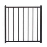 FORTRESS Fe26 34 in. x 34.5 in. Bronze Steel Gate