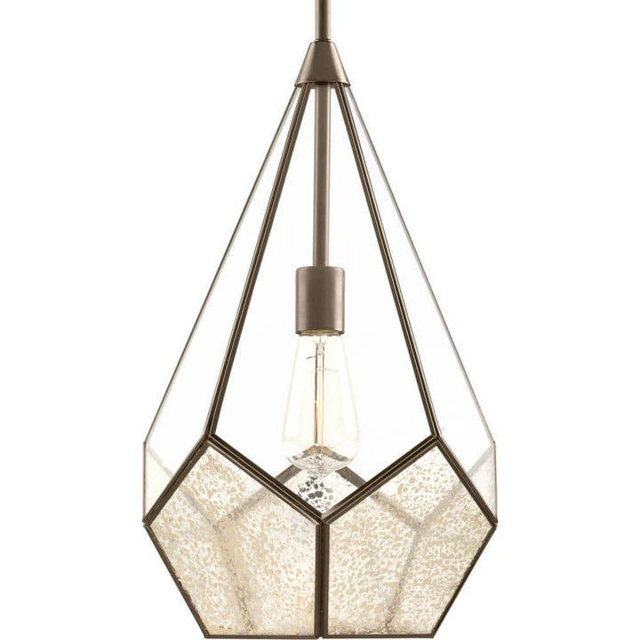 Progress Lighting Cinq 1-Light Antique Bronze Pendant