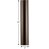 Progress Lighting 7 ft. Antique Bronze Exterior Lighting Post