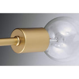 Progress Lighting Zag 3-Light Antique Gold Leaf Chandelier