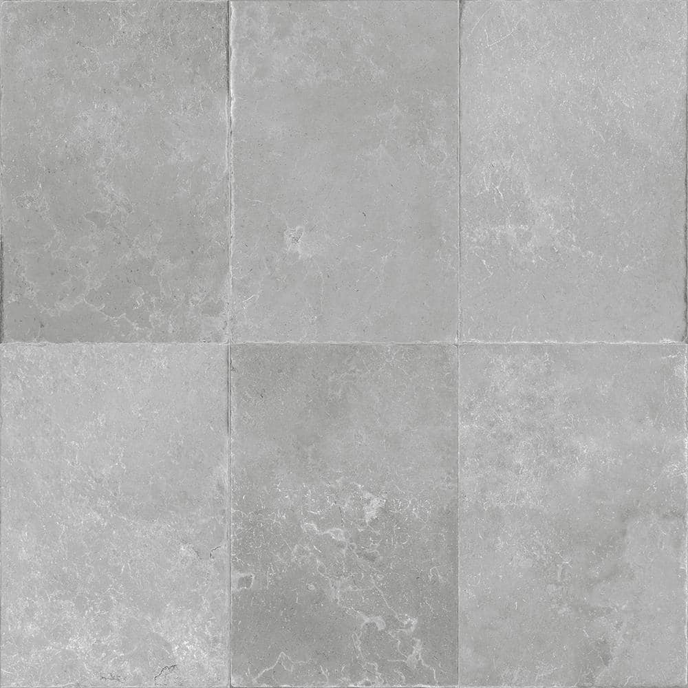 MJSI 24 in. x 16 in. x 0.75 in. Rectangle Antique Grey Porcelain Paver (12-Piece/ 32 sq. ft.)