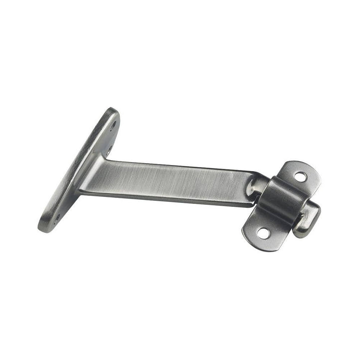Onward 4-1/16 in. (103 mm) Antique Nickel Heavy-Duty Aluminum Handrail Bracket for Flat Bottom Handrail with Adjustable Angle
