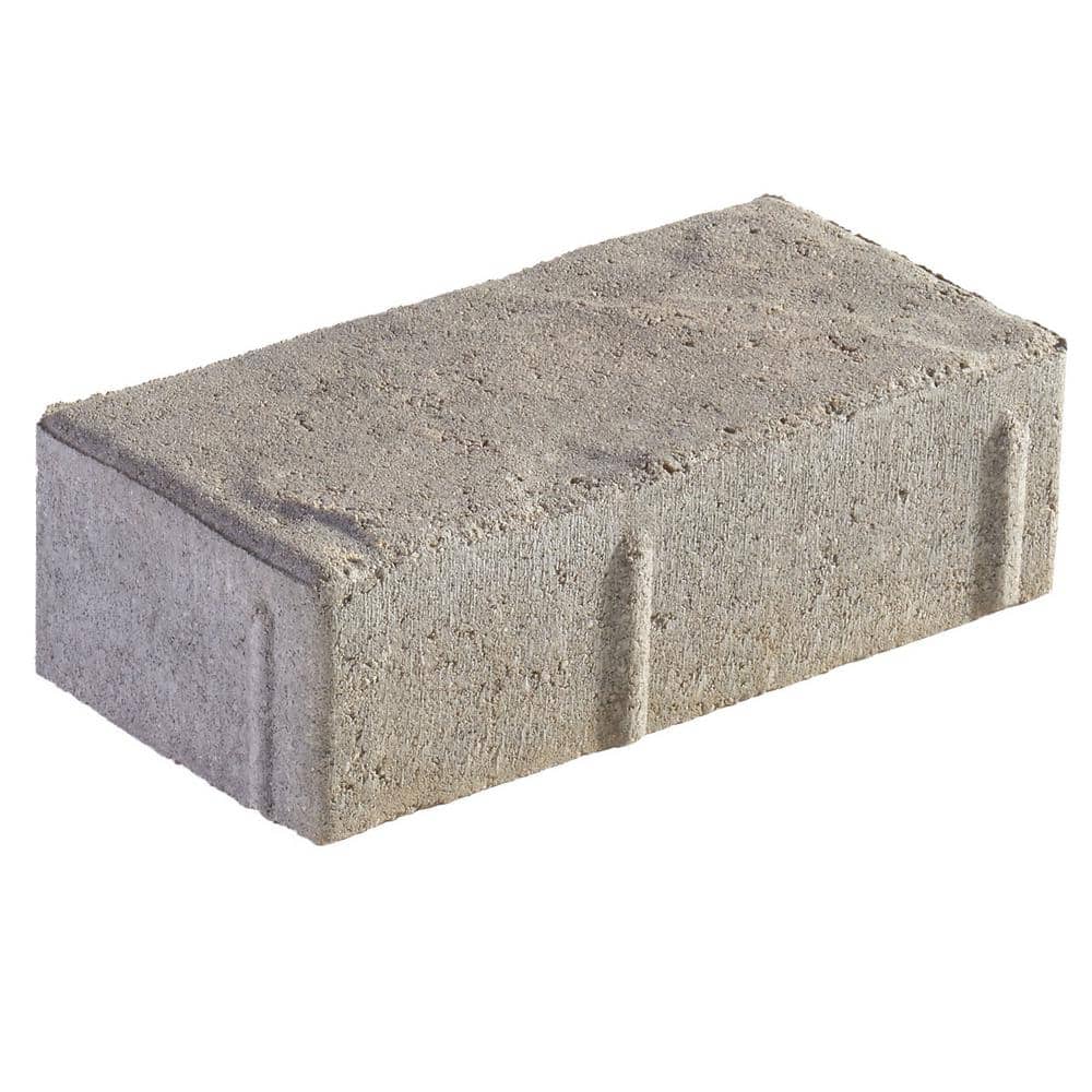 Pavestone Panorama Demi 3-pc 7.75 in. x 7.75 in. x 2.25 in. Antique Pewter Concrete Paver (240 Pcs. / 103 Sq. ft. / Pallet)