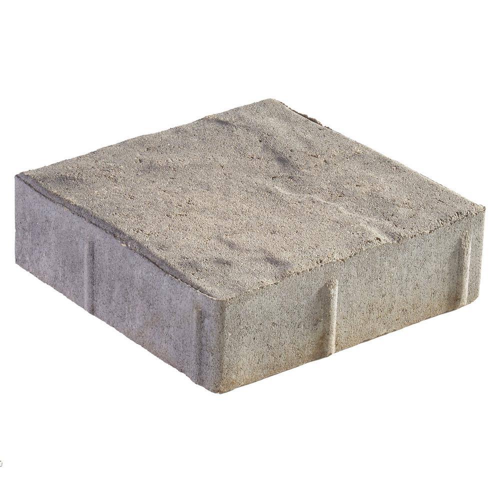 Pavestone Panorama Demi 3-pc 7.75 in. x 7.75 in. x 2.25 in. Antique Pewter Concrete Paver (240 Pcs. / 103 Sq. ft. / Pallet)