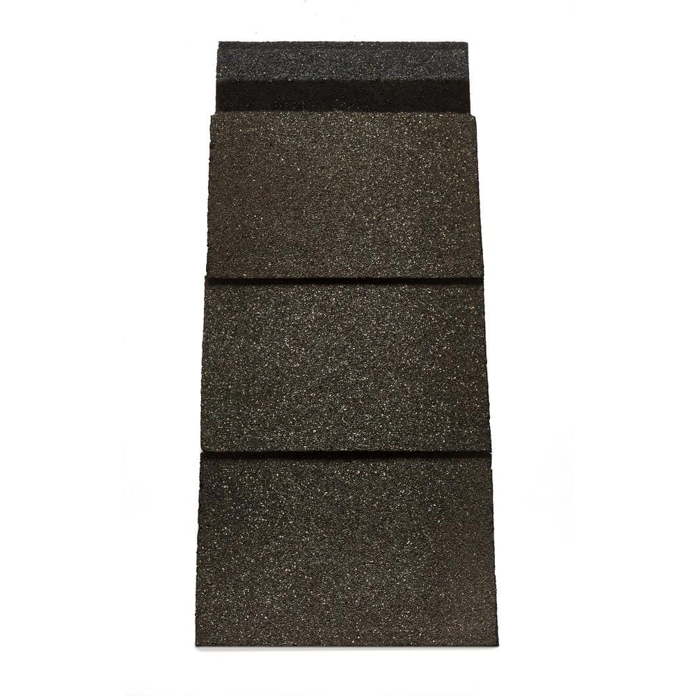 GAF Timbertex Antique Slate Double-Layer Hip and Ridge Cap Roofing Shingles