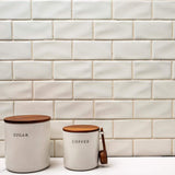 MSI Antique White 3 in. x 6 in. Handcrafted Glossy Ceramic Subway Wall Tile (1 sq. ft. / Case)