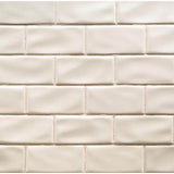 MSI Antique White 3 in. x 6 in. Handcrafted Glossy Ceramic Subway Wall Tile (1 sq. ft. / Case)