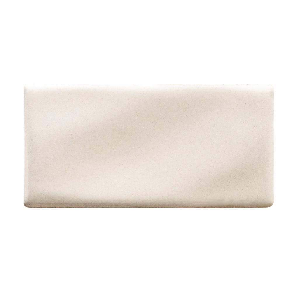 MSI Antique White 3 in. x 6 in. Handcrafted Glossy Ceramic Subway Wall Tile (1 sq. ft. / Case)