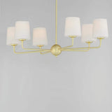 Maxim Lighting Bristol 6-Light Brass Chandelier