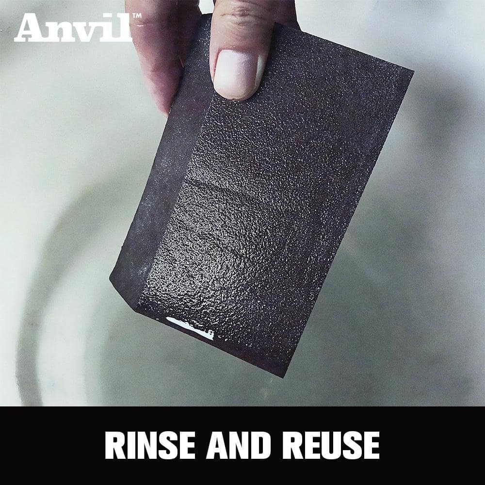 Anvil 3.5 in. x 4.875 in. x 1 in. 150 Grit Fine Drywall Sanding Sponge (4-Pack)