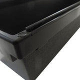 Anvil 12 in. Plastic Mud Pan with Steel Edges