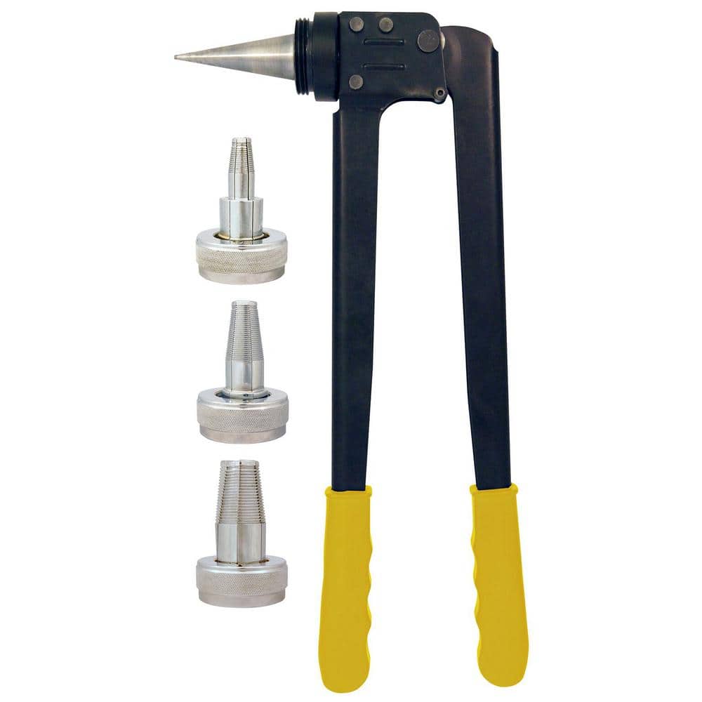 Apollo PEX-A Expansion Tool Kit with 1/2 in., 3/4 in. and 1 in. Expander Heads