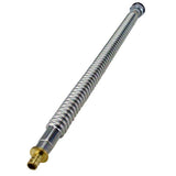Apollo 1/2 in. Stainless Steel PEX Barb x 3/4 in. Female Pipe Thread x 18 in. Water Heater Connector