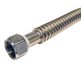 Apollo 1/2 in. Stainless Steel PEX Barb x 3/4 in. Female Pipe Thread x 18 in. Water Heater Connector