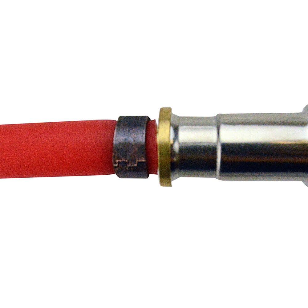 Apollo 1/2 in. Stainless Steel PEX Barb x 3/4 in. Female Pipe Thread x 18 in. Water Heater Connector