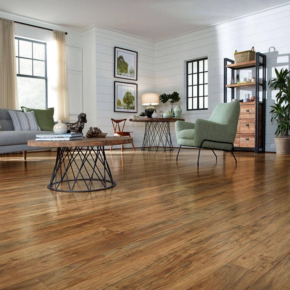 Pergo Outlast+ Applewood 12 mm T x 5.2 in. W Waterproof Laminate Wood Flooring (13.74 sqft/case)