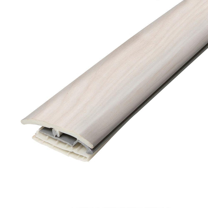 Shadow 0.31 in. T x 2 in. W x 78.7 in. L Vinyl 4-in-1 Molding
