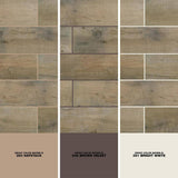 MSI Ardennes Cafe 6 in. x 36 in. Matte Porcelain Floor and Wall Tile (24 cases / 324 sq. ft. / pallet)