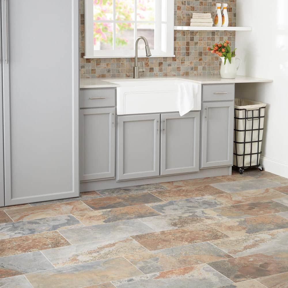 Marazzi VitaElegante Ardesia 12 in. x 24 in. Porcelain Floor and Wall Tile (15.6 sq. ft. / case)