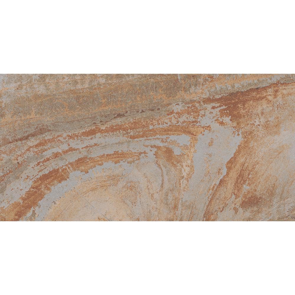 Marazzi VitaElegante Ardesia 12 in. x 24 in. Porcelain Floor and Wall Tile (15.6 sq. ft. / case)