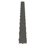 NewTechWood UltraShield Naturale 3 in. x 3 ft. Quick Composite Single Slat Deck Tile in Argentinian Silver Gray (4-Pieces per Box)