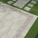 MSI Argento Travertino 2 cm. x 24 in. x 24 in. Matte Porcelain Stone Look Paver Tile (2 Pieces/8 sq. ft. / case)