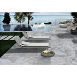 MSI Argento Travertino 2 cm. x 24 in. x 24 in. Matte Porcelain Stone Look Paver Tile (2 Pieces/8 sq. ft. / case)