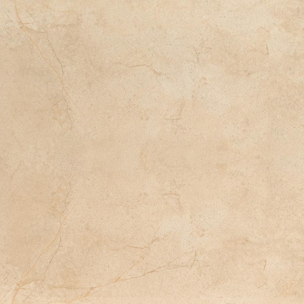 MSI Aria Cremita 24 in. x 24 in. Polished Porcelain Stone Look Floor and Wall Tile (640 sq. ft./Pallet)
