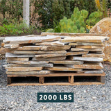 Southwest Boulder & Stone 14 in. x 12 in. x 2 in. 60 sq. ft. Arizona Classic Oak Natural Flagstone for Landscape, Gardens and Pathways