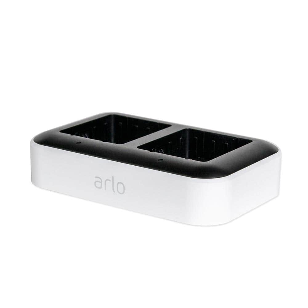 Arlo Dual Battery Charging Station - Works with Arlo Rechargeable Batteries and Arlo XL Rechargeable Batteries Only