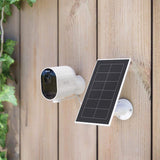 Arlo Solar Panel Charger - Works with Pro 5S 2K, Pro 4, Pro 3, Ultra 2, Ultra, Go 2 and Floodlight Cameras, White