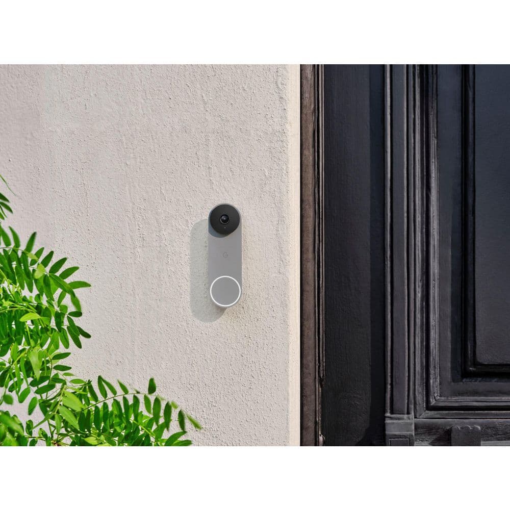 Google Nest Doorbell (Wired, 2nd Gen) - Ash