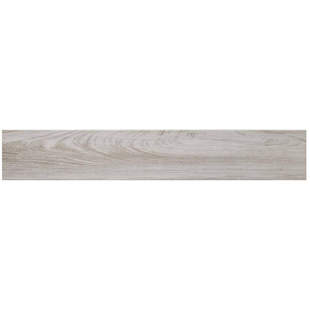 Regent Grove Ash Gray 6 in. x 36 in. Glazed Porcelain Floor and Wall Tile (348 sq. ft./Pallet)