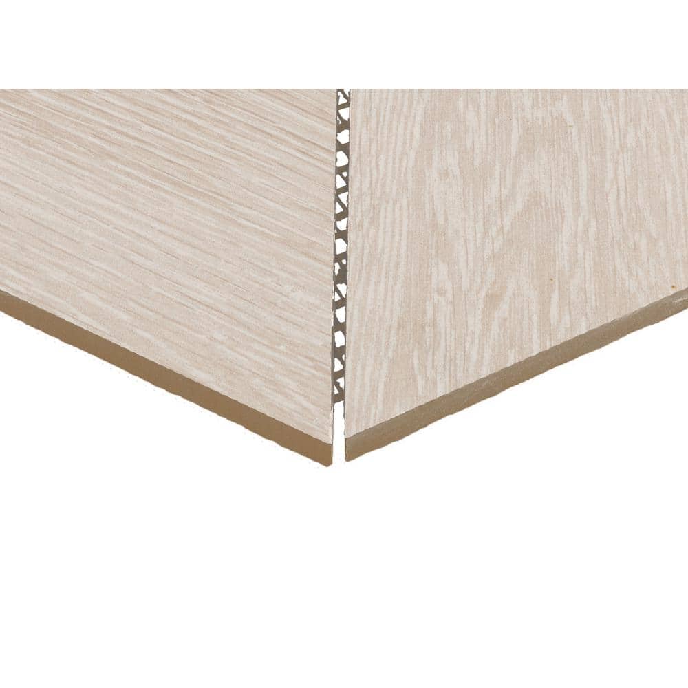Daltile Emerson Wood Ash White Matte 11-1/2 in. x 11-1/2 in. Glazed Ceramic 3D Cube Mosaic Tile (0.62 sq. ft./Each)