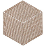 Daltile Emerson Wood Ash White Matte 11-1/2 in. x 11-1/2 in. Glazed Ceramic 3D Cube Mosaic Tile (0.62 sq. ft./Each)