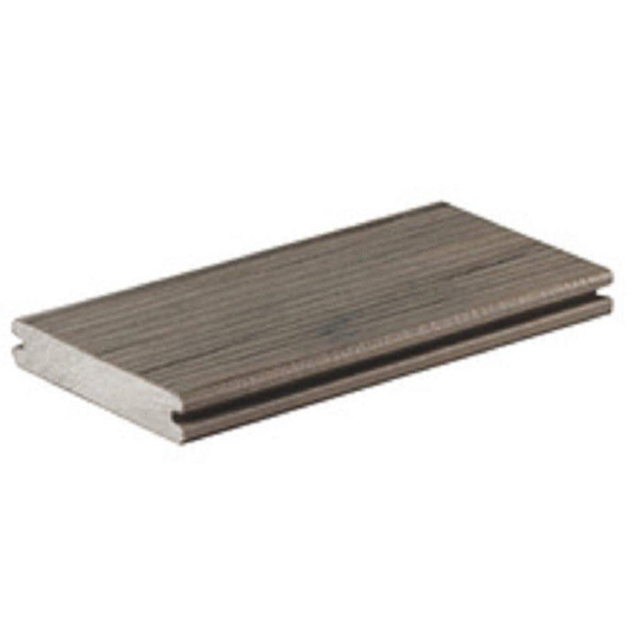 TimberTech Composite Legacy 1 in. x 6 in. x 1 ft. Grooved Ashwood Composite Sample (Actual: 0.94 in. x 5.36 in. x 1 ft)