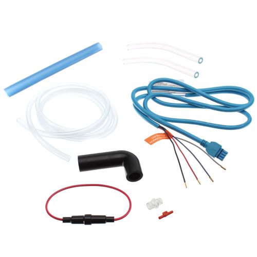 Aspen Pumps A83809 condensate pump - label view (Product Type: Condensate Pump; Voltage: 100-250v, 250v, 100V)