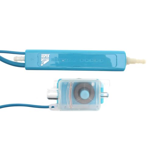 Aspen Pumps A83809 condensate pump - side view (Product Type: Condensate Pump; Voltage: 100-250v, 250v, 100V)