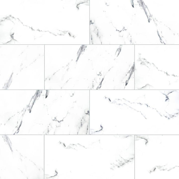 MSI Brillion Aspen Gris 12 in. x 24 in. Matte Ceramic Marble Look Floor and Wall Tile (14 sq. ft. /Case)