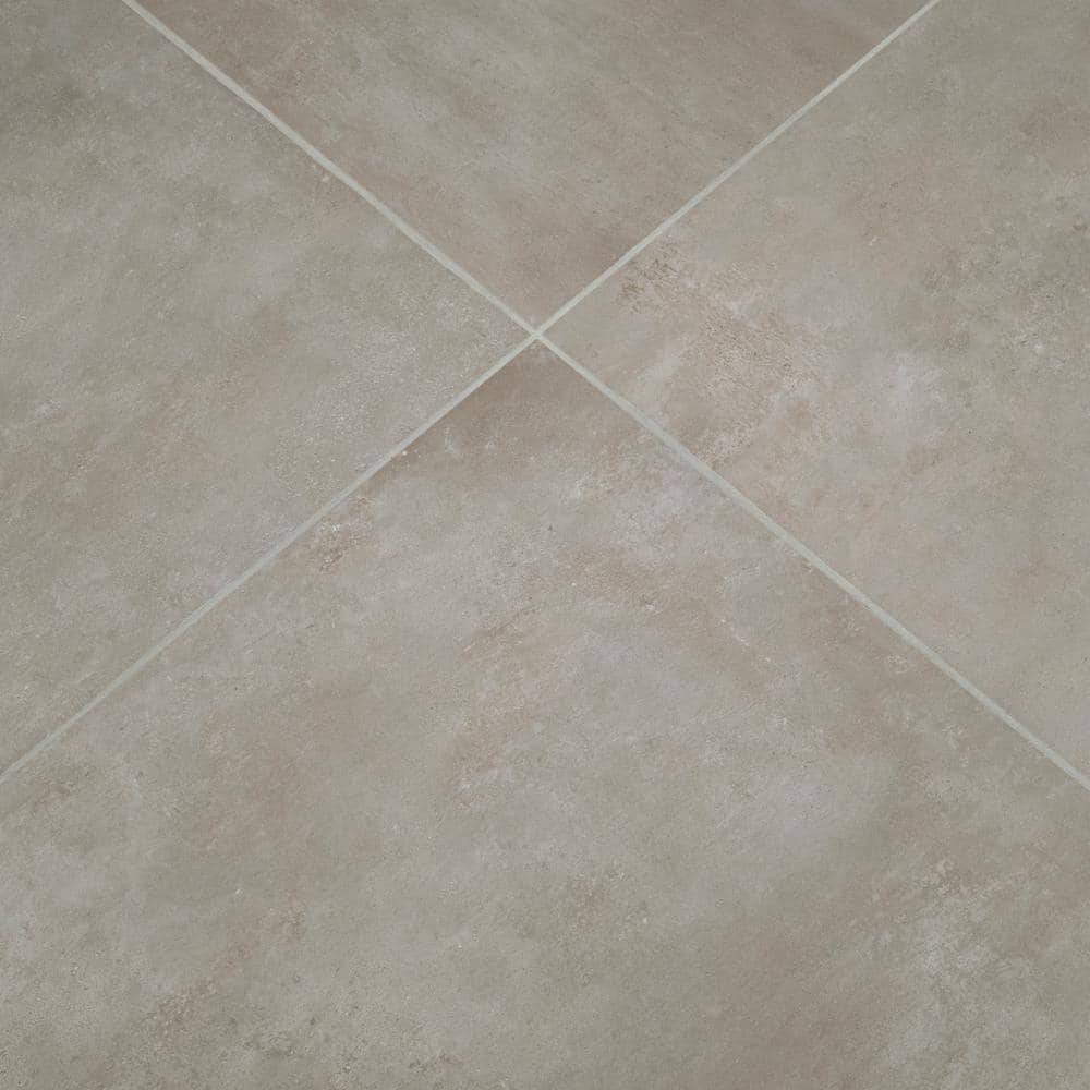 Astorino Platinum 24 in. x 24 in. Matte Porcelain Stone Look Floor and Wall Tile (16 sq. ft./Case)