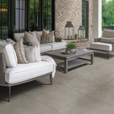 Astorino Platinum 24 in. x 24 in. Matte Porcelain Stone Look Floor and Wall Tile (16 sq. ft./Case)