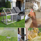 ATENGNES 48 in. x 100 ft. 19 Gauge Galvanized 1/2 in. Chicken Wire Hardware Cloth Fencing Netting Mesh Rolls Garden Rabbit Fence