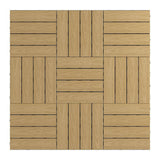 NewTechWood UltraShield Naturale 1 ft. x 1 ft. Quick Deck Composite Outdoor Deck Tile in Australian Red Cedar (10 sq. ft. Per Box)