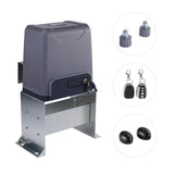Automatic Sliding Gate Opener with 2 Remote Controls 3300 lbs.